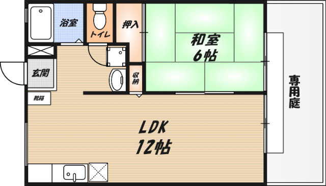 ラフォーレの間取り
