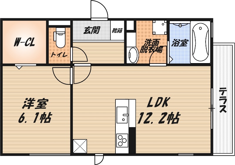 Euphotunaの間取り