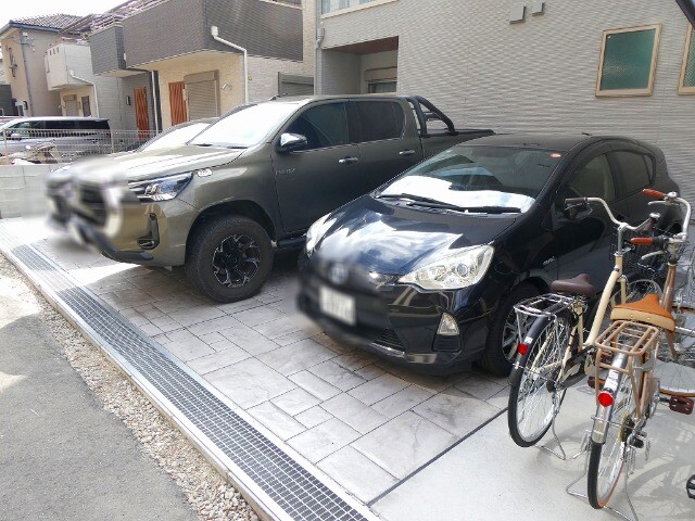 6/13 駐車場