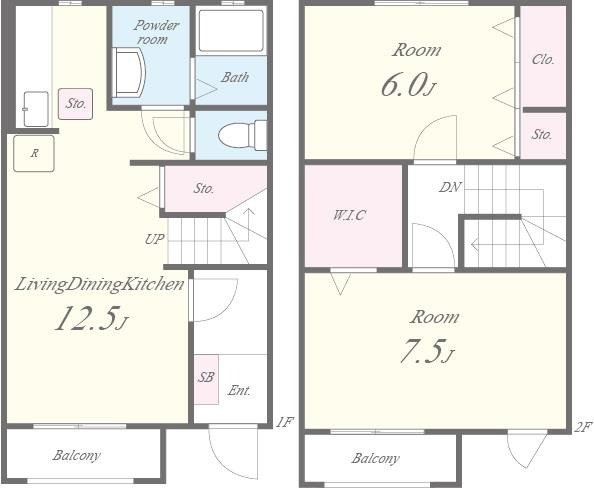 グランシャリオ水尾の間取り