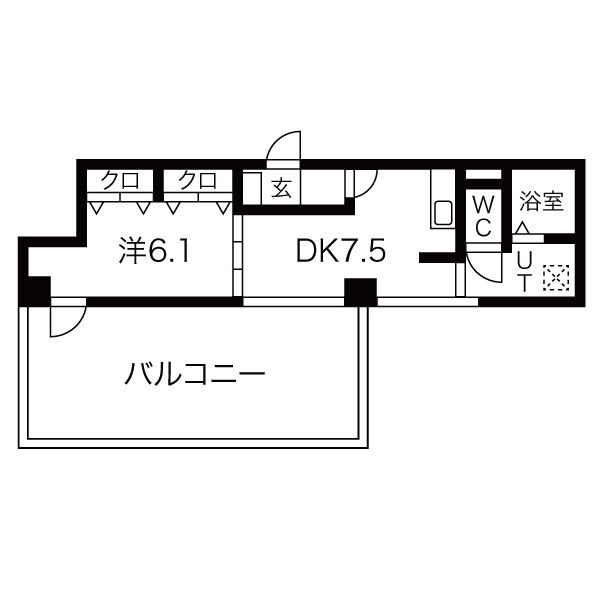 壬生西檜町の完工年月（1981年8月）築の賃貸マンションの間取り