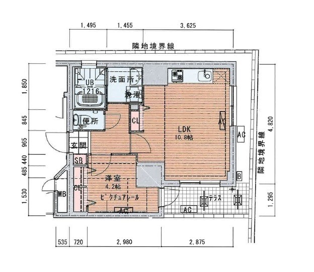 フォレスト西大路五条の間取り