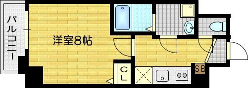 フォレスト西大路五条の間取り