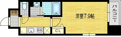 フォレスト西大路五条の間取り