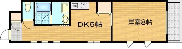 越後突抜町の完工年月(2005年3月)築の賃貸マンションの間取り