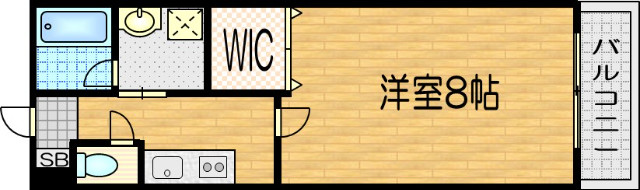吉祥院定成町の完工年月(2020年2月)築の賃貸マンションの間取り