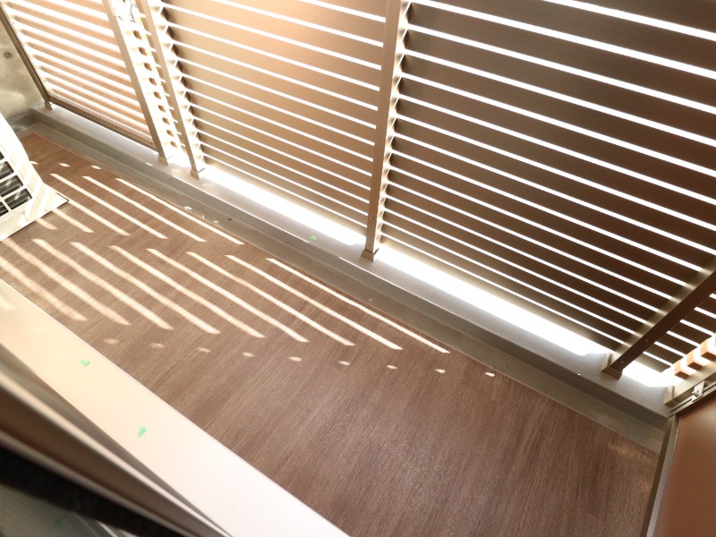 12/26 バルコニー