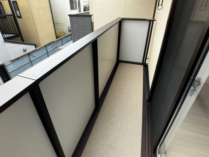 12/18 バルコニー