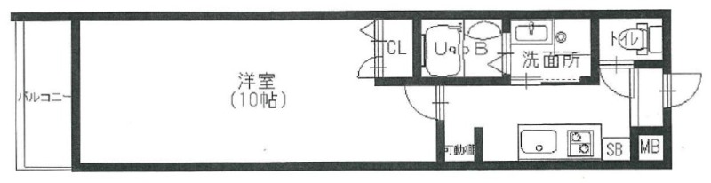 唐物町の完工年月(2023年3月)築の賃貸マンションの間取り