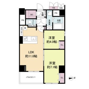 LiveCasa堀川今出川の間取り