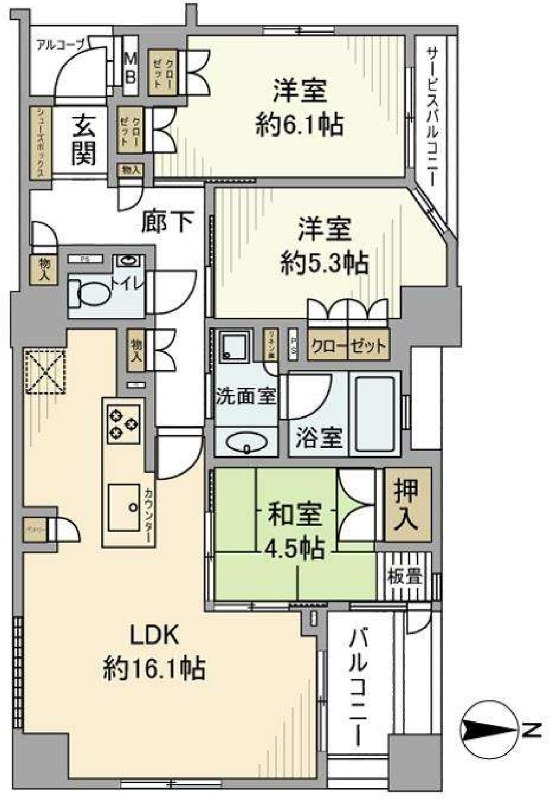 間取