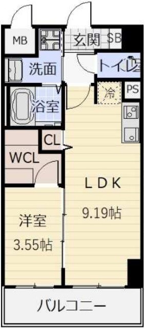 吉祥院三ノ宮西町の完工年月（2025年3月）築の賃貸マンションの間取り