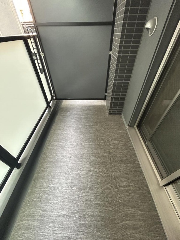 10/18 バルコニー