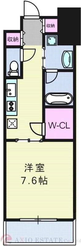 アビティ江坂の間取り