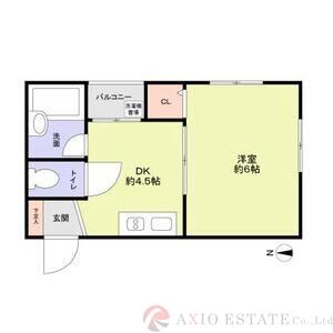 サンテルコホワイトハイツの間取り