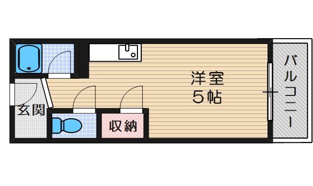 スカイコーポの間取り