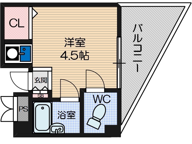 ラポール37の間取り