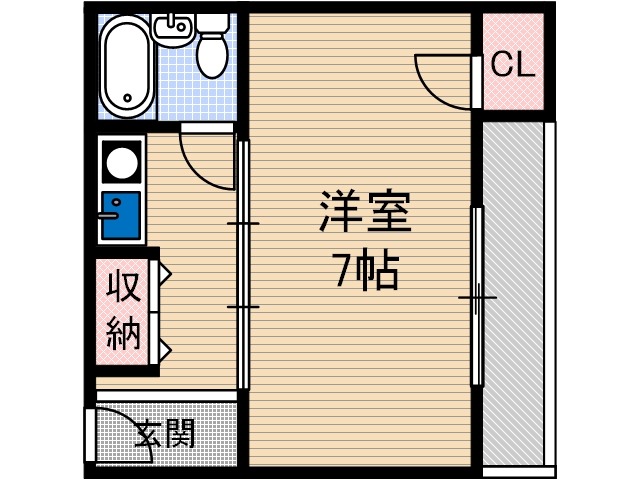メゾン愛の間取り