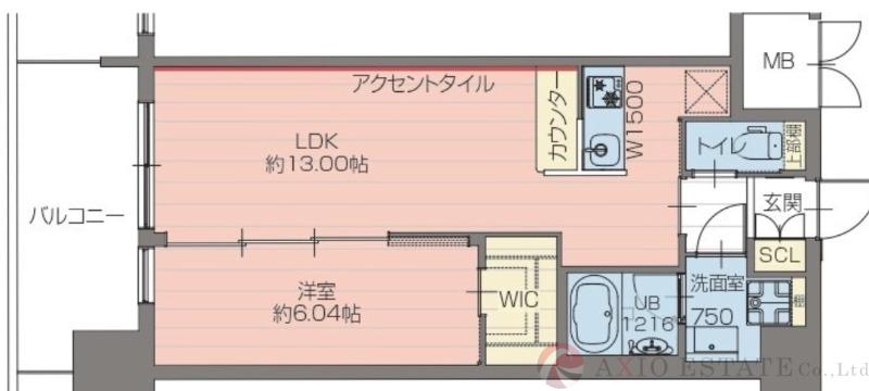 プレジオ梅田の間取り