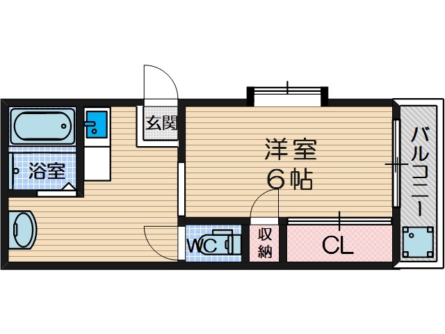 ピュア茨木の間取り