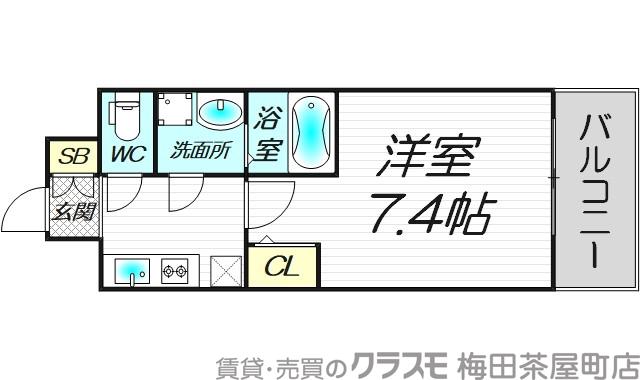 大淀中の完工年月(2020年12月)築の賃貸マンションの間取り