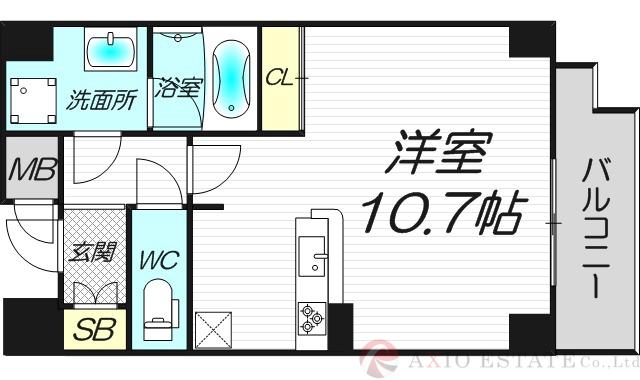インザグレイス東三国の間取り