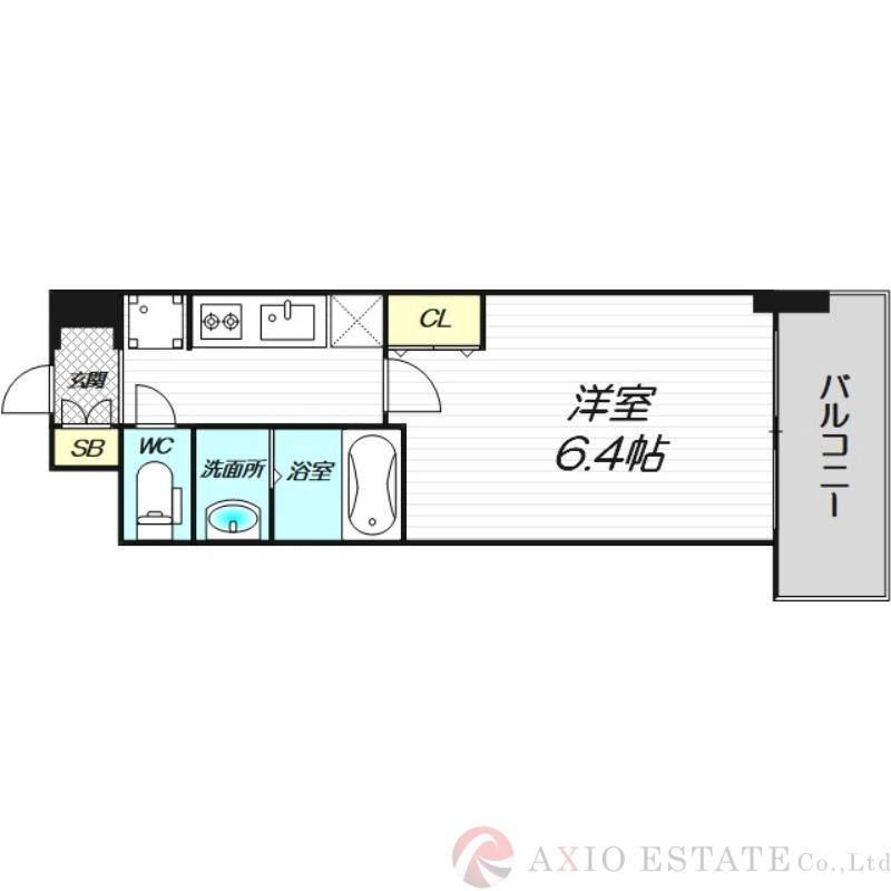 海老江の完工年月(2022年3月)築の賃貸マンションの間取り