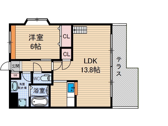 アンティーヴの間取り
