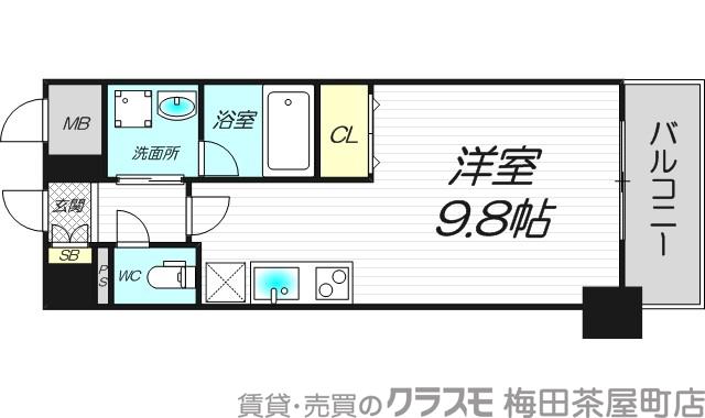 東三国の完工年月(2007年9月)築の賃貸マンションの間取り