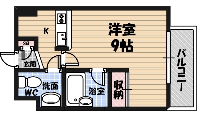 ディアコートの間取り