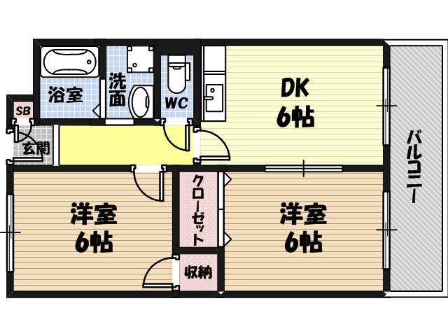 泰平第一ビルの間取り