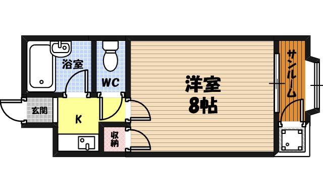 メゾン水内の間取り