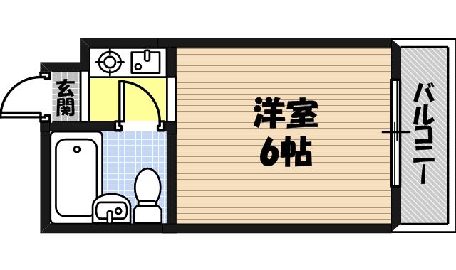 アインス蒲生の間取り