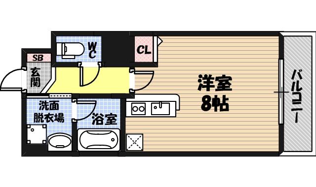デイグラン鶴見の間取り