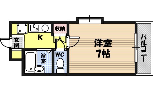 ベル・ビュー横堤の間取り