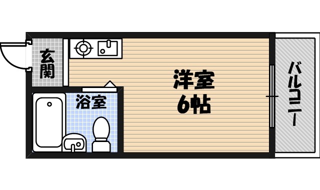 コレクション関目弐番館の間取り
