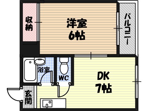 プレアール今福西の間取り