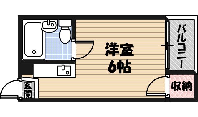 メゾンデュエトワールの間取り