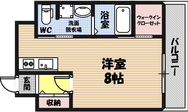 ヴァンスタージュ大阪城Ｅastの間取り