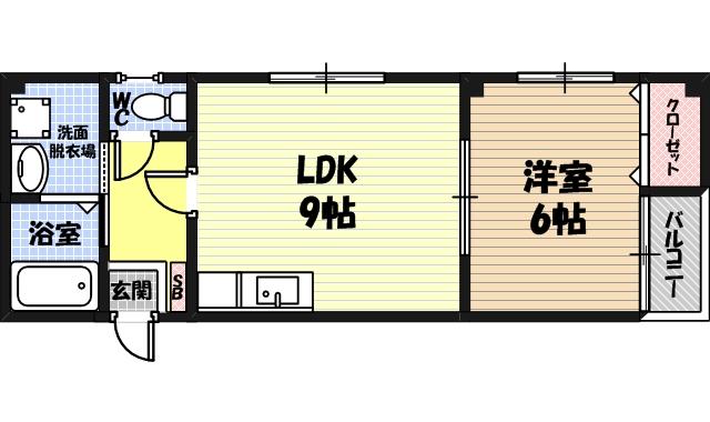 ルミエール鴫野の間取り