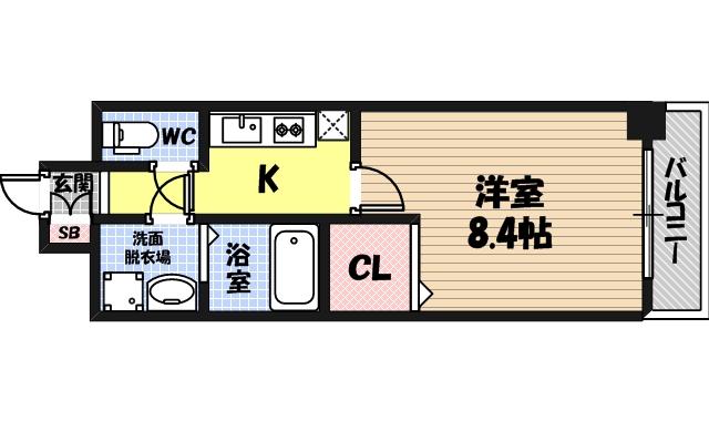 メゾン プロムナードの間取り