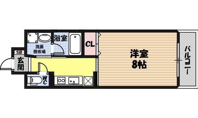 プリムールの間取り