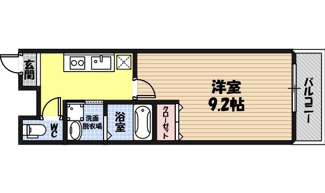 フジパレス横堤Ⅲ番館の間取り