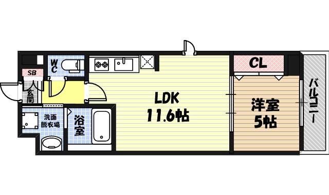 プリモアネッソの間取り