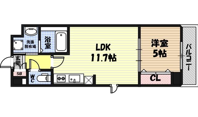 プリモアネッソの間取り