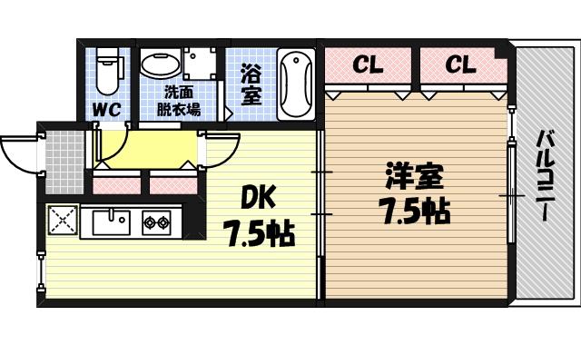 アージュ・ヴェールの間取り