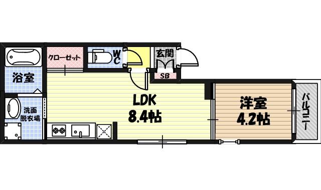 ツリービレッジ城東の間取り