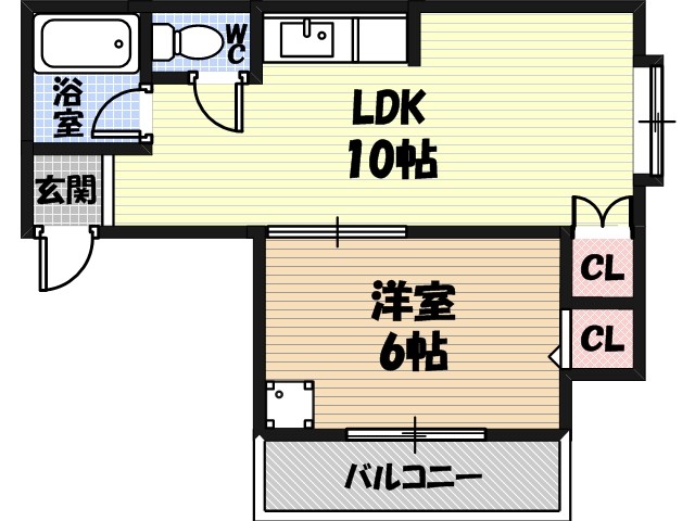 ハイム510の間取り
