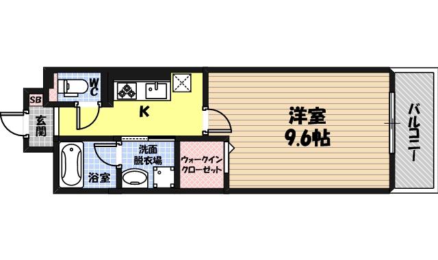 京橋イーストガーデンの間取り