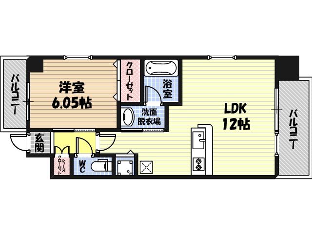 プレジオ内代の間取り